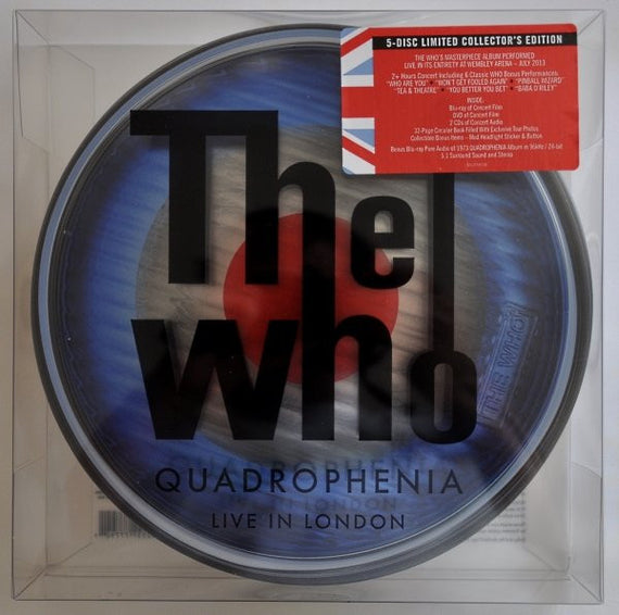 The Who : Quadrophenia (Live In London) (Box, Ltd, 5-D + Blu-ray, Multichannel + DVD-V, Mul)