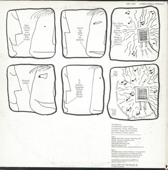 The Godz : Godz 2 (LP, Album)