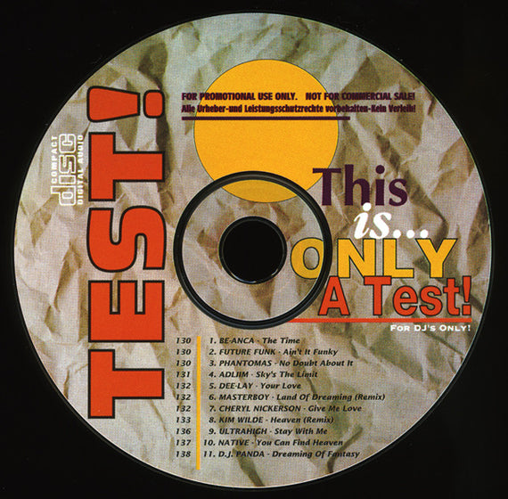 Various : This Is Only A Test! (CD, Comp)