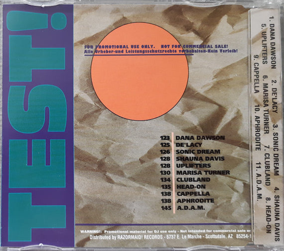 Various : This Is Only A Test! (CD, Comp)