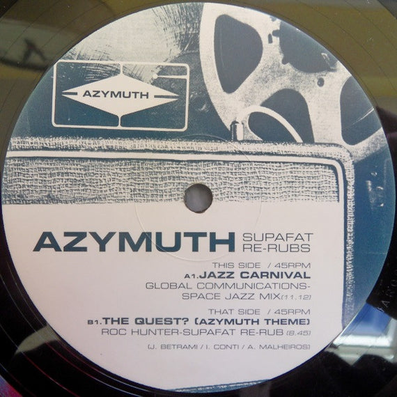Azymuth : Supafat Re-Rubs (12")