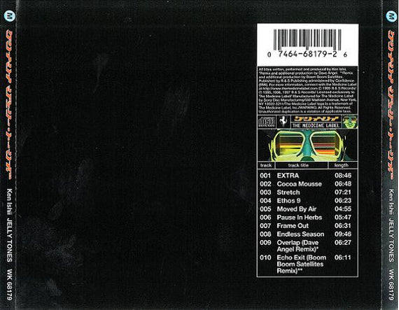 Ken Ishii : Jelly Tones (CD, Album)
