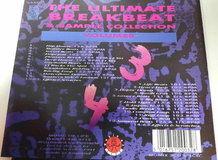 Simon Harris : Beats, Breaks & Scratches (The Ultimate Breakbeat Collection) Vol. 3 + 4 (2xCD)