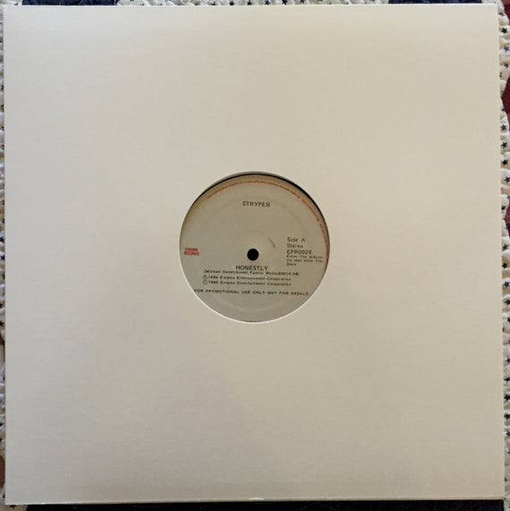 Stryper : Honestly (12", Single, Promo)