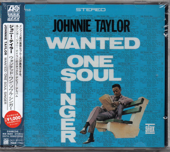 Johnnie Taylor : Wanted One Soul Singer (CD, Album, RE, RM)