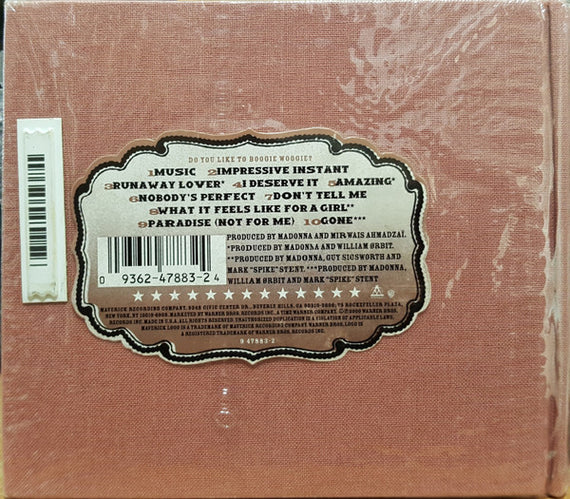 Madonna : Music (CD, Album, Ltd, RM, Emb)