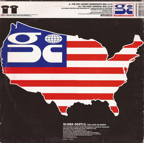 Global Communication : The Way / The Deep (12", 1/2)