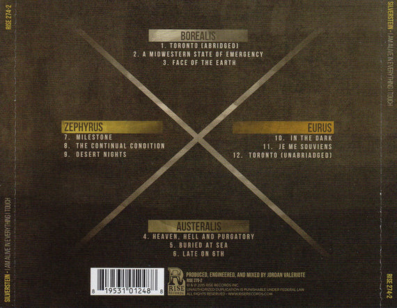 Silverstein : I Am Alive In Everything I Touch (CD, Album)