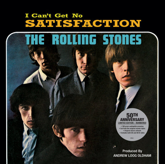 The Rolling Stones : (I Can't Get No) Satisfaction (12", Single, Mono, Ltd, Num, 180)
