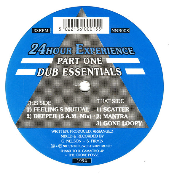 24Hour Experience : Part One: Dub Essentials (12")