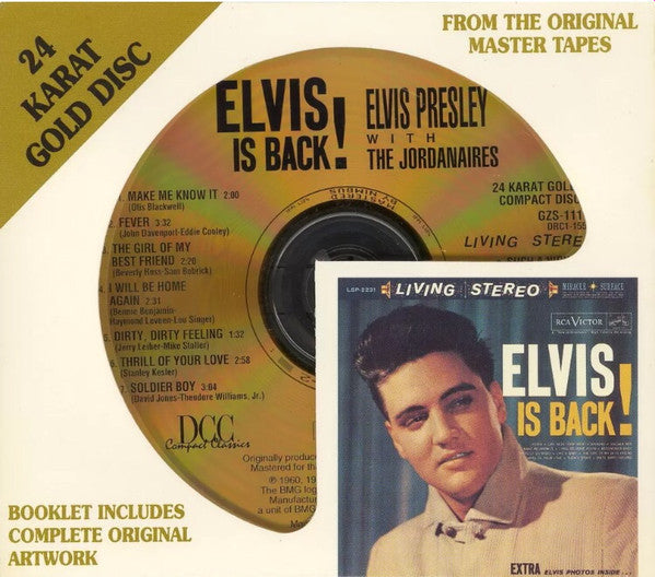 Elvis Presley : Elvis Is Back! (CD, Album, Ltd, Num, RM, 24 )