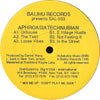 Daniel Wang : Aphroasiatechnubian (12")