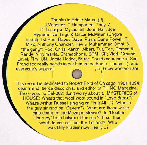 Daniel Wang : Aphroasiatechnubian (12")