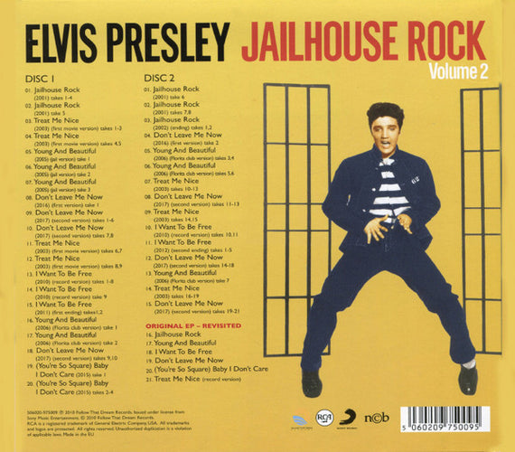 Elvis Presley : Jailhouse Rock Volume 2 (2xCD)