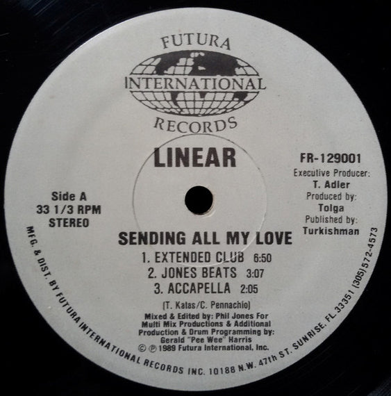 Linear : Sending All My Love (12")