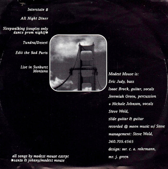 Modest Mouse : Interstate 8 (CD, EP, RE, WEA)