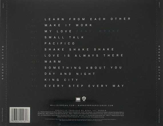 Majid Jordan : Majid Jordan (CD, Album)