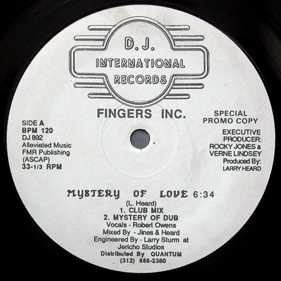Fingers Inc. / The It : Mystery Of Love / Donnie (12", Promo)