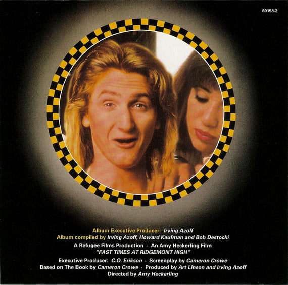 Various : Fast Times At Ridgemont High • Music From The Motion Picture (CD, Comp)