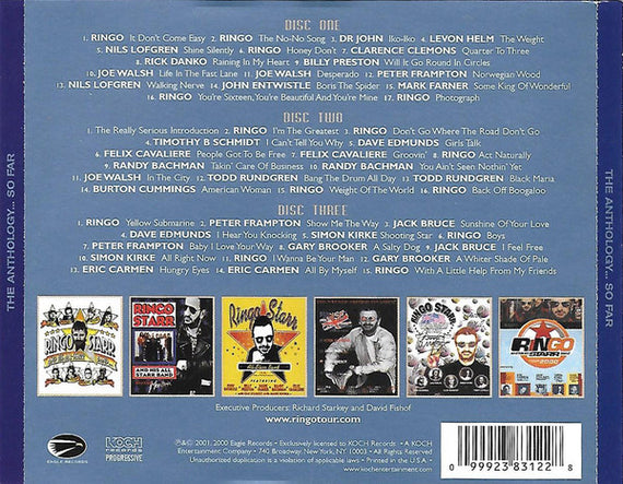 Ringo Starr And His All-Starr Band : The Anthology...So Far (3xCD, Comp)