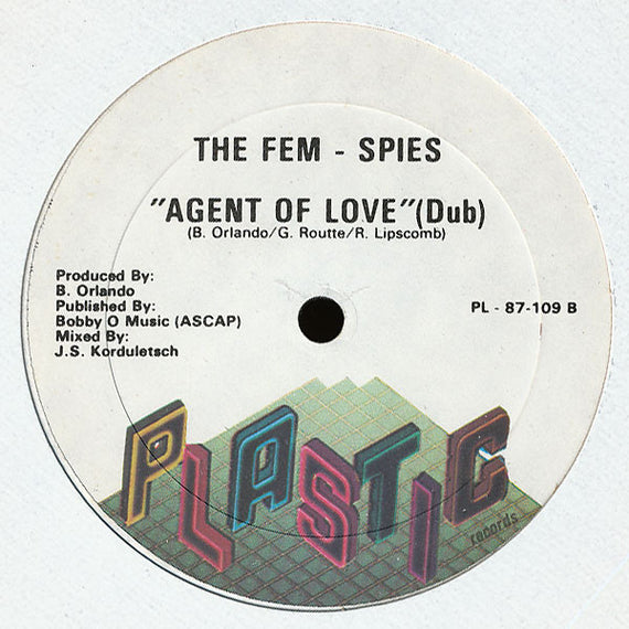 The Fem-Spies : Agent Of Love (12")