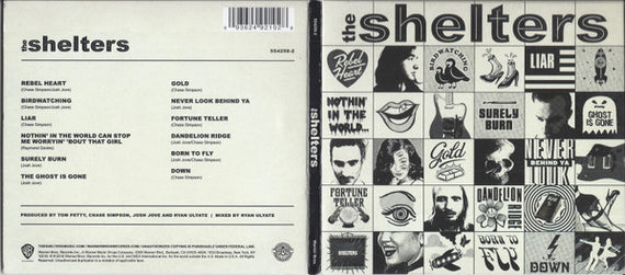 The Shelters (2) : The Shelters (CD, Album)