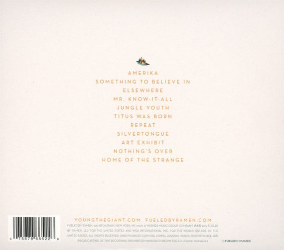 Young The Giant : Home Of The Strange (CD, Album, Dig)
