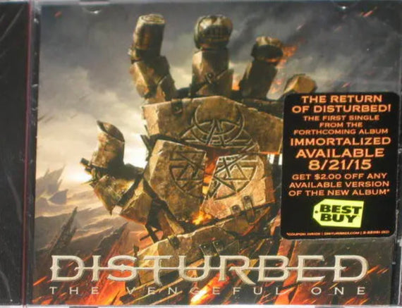 Disturbed : The Vengeful One (CD, Single)