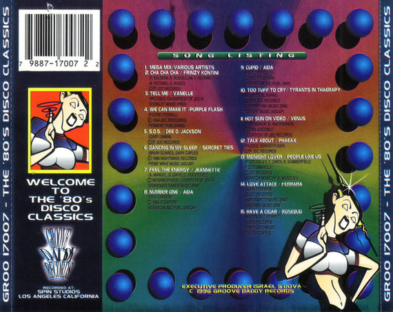 Various : Welcome To The 80s Disco Classics (CD, Comp, Mixed)