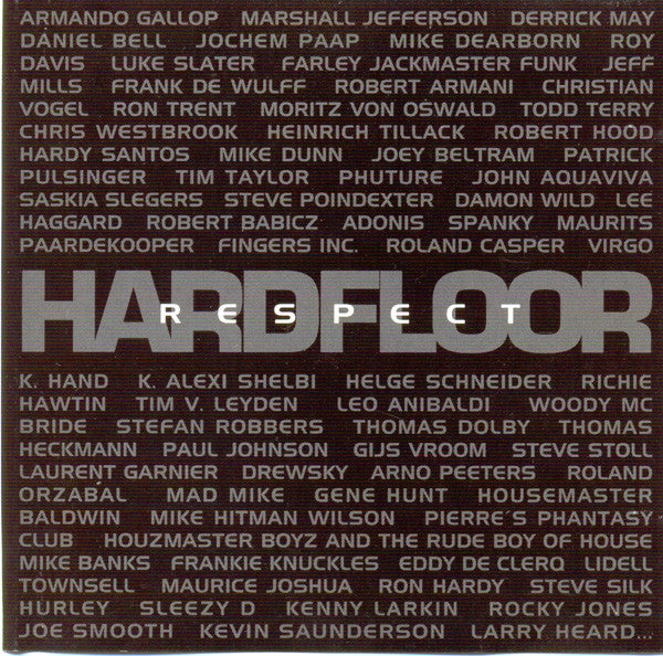 Hardfloor : Respect (CD, Album, P/Mixed)