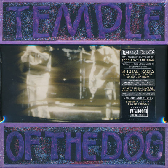 Temple Of The Dog : Temple Of The Dog (Box, Dlx, 25t + CD, Album, RE, RM + CD, Comp, RM +)