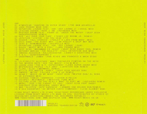 Deep Dish : Yoshiesque (2xCD, Mixed)