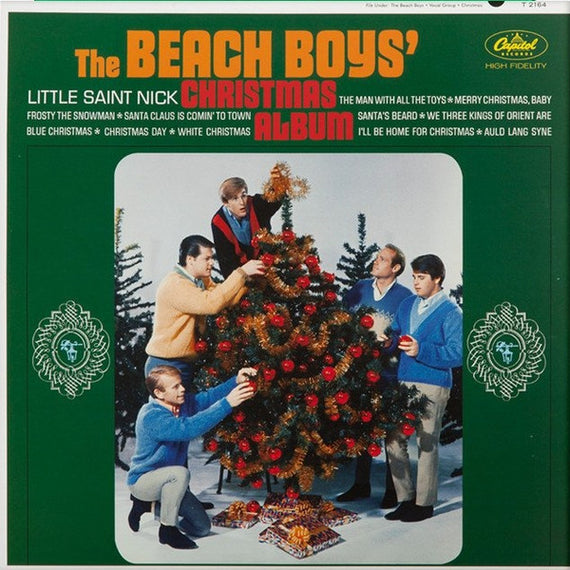 The Beach Boys : The Beach Boys' Christmas Album (LP, Album, Mono, Ltd, RE, Gre)