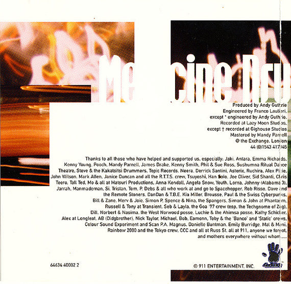 Medicine Drum : Supernature (CD, Album, Enh)