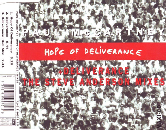 Paul McCartney : Hope Of Deliverance (Mixes) (CD, Maxi)