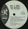 The Crystals : He's A Rebel (LP, Album, Mono)