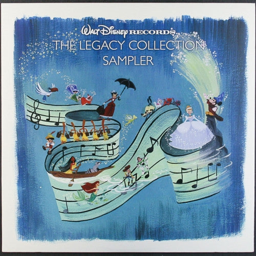 Walt Disney Records : Walt Disney Records The Legacy Collection Sampler (LP, Smplr)