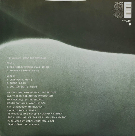 The Beloved : Ease The Pressure (12", Single)