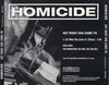 Homicide : Get What Cha Came Fo (CD, Single, Promo)