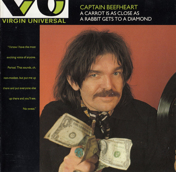 Captain Beefheart : A Carrot Is As Close As A Rabbit Gets To A Diamond (CD, Comp)