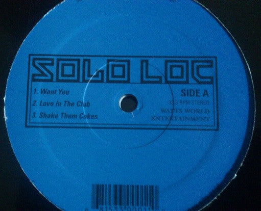 Solo Loc* : Untitled (LP)