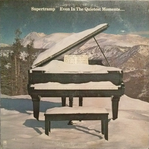 Supertramp : Even In The Quietest Moments... (LP, Album, Mon)