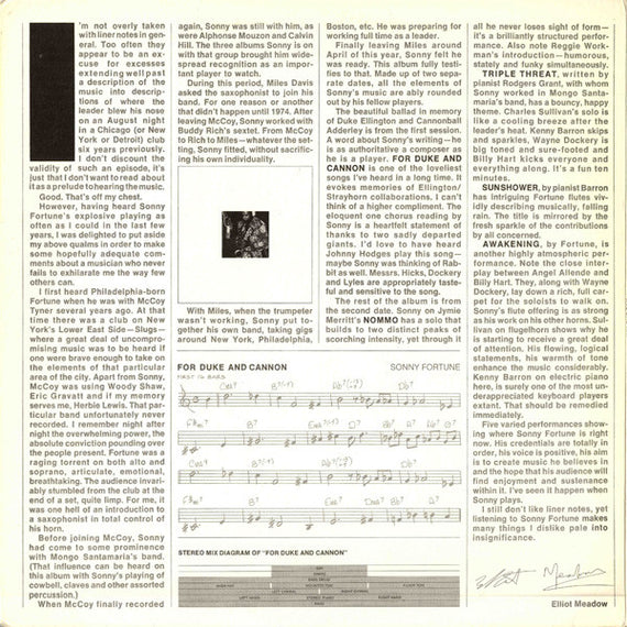 Sonny Fortune : Awakening (LP, Album)