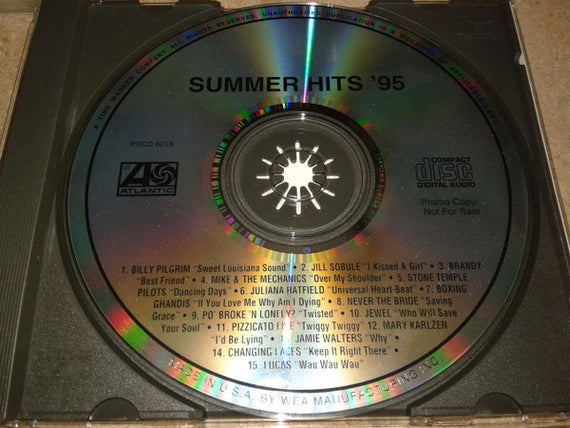 Various : Summer Hits '95 (CD, Comp, Promo)