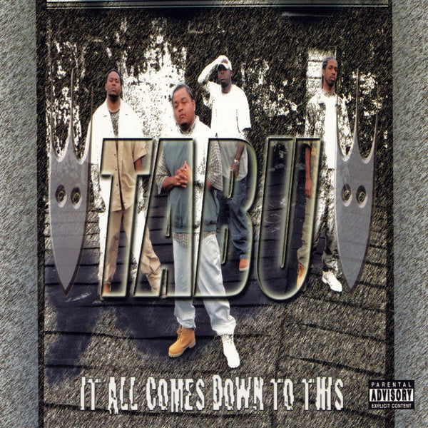 Tabu (34) : It All Comes Down To This (CD, Album)