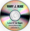 Mary J. Blige Featuring Method Man : Love @ 1st Sight (CDr, Single, Promo)