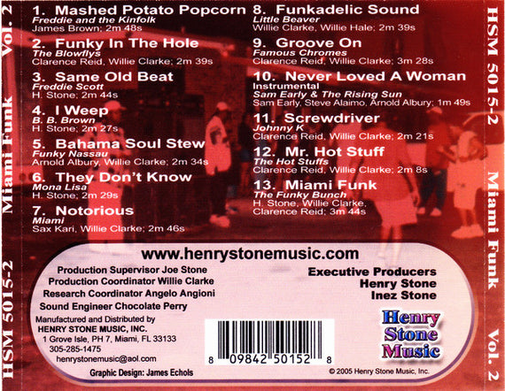 Various : Miami Funk Vol. 2 (CD, Comp)