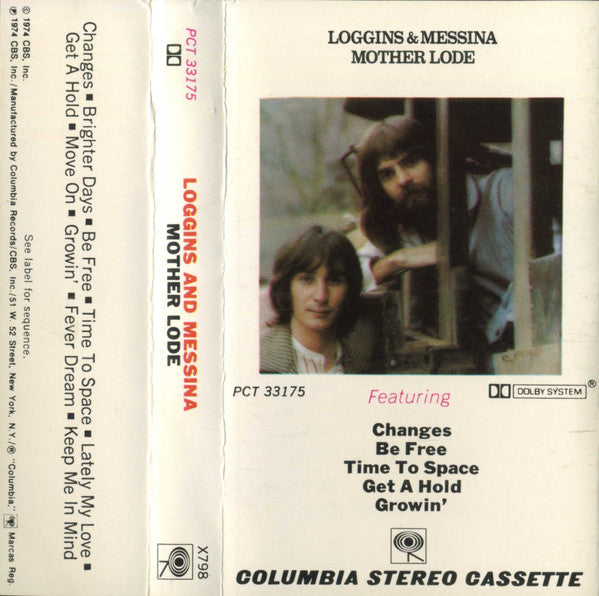Loggins And Messina : Mother Lode (Cass, Album)