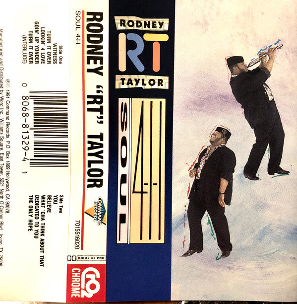 Rodney "R.T." Taylor* : Soul 4-1-1 (Cass, Album)