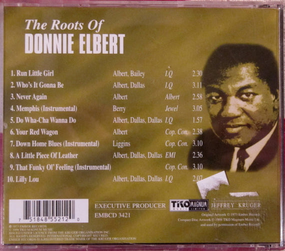 Donnie Elbert : The Roots Of.. (CD, Album, RE)